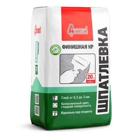 Шпатлевка полимерная Старатели Финишная КР ХБР 20 кг (1/64)