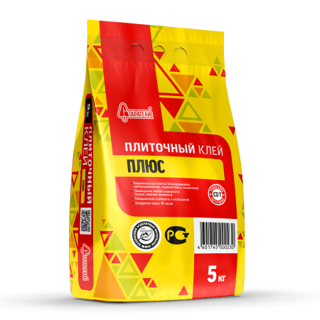 Клей плиточный Старатели Плюс 5кг